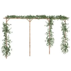 Pergola Bambou 385x40x205 Cm -Mobilier De Jardin pergola bambou 385x40x205 cm 3666722921572 1511293