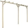 Pergola De Jardin 400 X 40 X 205 Cm Bois -Mobilier De Jardin pergola de jardin 400 x 40 x 205 cm bois 3666722763479 1216804