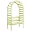 Pergola De Jardin Avec Banc 130x60x230 Cm Pin Imprégné -Mobilier De Jardin pergola de jardin avec banc 130x60x230 cm pin impregne 3666722178860 1219236