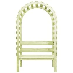 Pergola De Jardin Avec Banc 130x60x230 Cm Pin Imprégné -Mobilier De Jardin pergola de jardin avec banc 130x60x230 cm pin impregne 3666722178860 1219237