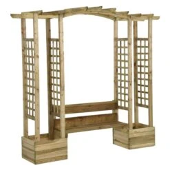 Pergola De Jardin Avec Banc Et Jardinières Bois De Pin Imprégné 2 9 Pergola De Jardin Avec Banc Et Jardinières Bois De Pin Imprégné 2 -Mobilier De Jardin pergola de jardin avec banc et jardinieres bois de pin impregne 3666722826594 1460258