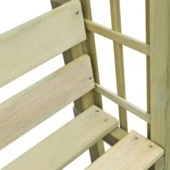 Pergola De Jardin Avec Banquette 150 X 50 X 200 Cm Pin Imprégné -Mobilier De Jardin pergola de jardin avec banquette 150 x 50 x 200 cm pin impregne 8718475557876 1361965