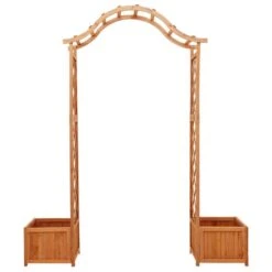 Pergola De Jardin Avec Jardinière Bois Pin Massif -Mobilier De Jardin pergola de jardin avec jardiniere bois pin massif 3666722202190 1166887