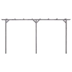 Pergola De Jardin Gris 400x40x205 Cm Bois De Pin Imprégné 8 Pergola De Jardin Gris 400x40x205 Cm Bois De Pin Imprégné -Mobilier De Jardin pergola de jardin gris 400x40x205 cm bois de pin impregne 3666722202596 1166474