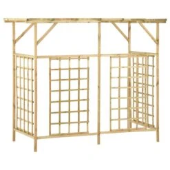 Pergola De Jardin Pour Poubelles Triples Bois De Pin Imprégné -Mobilier De Jardin pergola de jardin pour poubelles triples bois de pin impregne 3666722862912 1195998