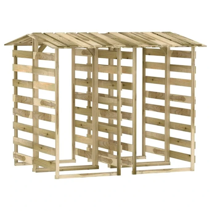 Pergolas Avec Toits 4 Pcs 100x90x200 Cm Bois De Pin Imprégné 4 Pergolas Avec Toits 4 Pcs 100x90x200 Cm Bois De Pin Imprégné – Image 2