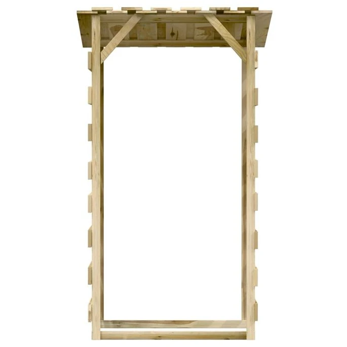 Pergolas Avec Toits 4 Pcs 100x90x200 Cm Bois De Pin Imprégné 6 Pergolas Avec Toits 4 Pcs 100x90x200 Cm Bois De Pin Imprégné – Image 4