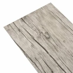 Planche De Plancher PVC 5,26 M² 2 Mm Couleur De Chêne Délavé -Mobilier De Jardin planche de plancher pvc 5 26 m 2 mm couleur de chene delave 3666722204002 1164527
