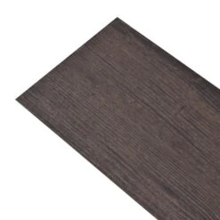 Planche De Plancher PVC Autoadhésif 5,02 M² 2 Mm Marron Foncé -Mobilier De Jardin planche de plancher pvc autoadhesif 5 02 m 2 mm marron fonce 3666722203999 1164534