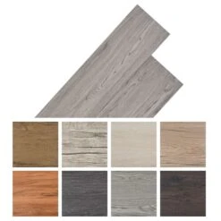 Planches De Plancher PVC 4,46 M² 3 Mm Gris Foncé -Mobilier De Jardin planches de plancher pvc 4 46 m 3 mm gris fonce 3666722839914 1171573