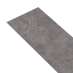 Planches De Plancher PVC 5,26 M² 2 Mm Gris Béton -Mobilier De Jardin planches de plancher pvc 5 26 m 2 mm gris beton 3666722198400 1171609