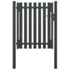 Portail De Clôture De Jardin Acier 1x1,5 M Anthracite -Mobilier De Jardin portail de cloture de jardin acier 1x1 5 m anthracite 3666722863247 1468092
