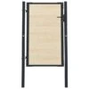 Portail De Clôture En Acier Et Bois D'épicéa 107x200 Cm -Mobilier De Jardin portail de cloture en acier et bois d epicea 107x200 cm 8720286055502 1347204