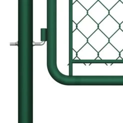 Portail De Jardin Acier 200x395 Cm Vert -Mobilier De Jardin portail de jardin acier 200x395 cm vert 3666722200547 1168935