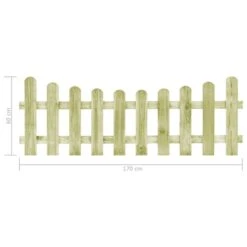 Portail De Jardin Pin Imprégné 170 X 60 Cm -Mobilier De Jardin portail de jardin pin impregne 170 x 60 cm 3666722180337 1217758