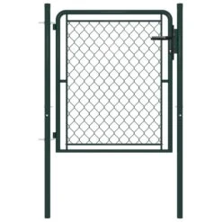 Portillon Acier 100x100 Cm Vert