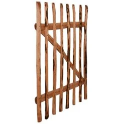 Portillon De Clôture Bois De Noisetier Imprégné 100 X 150 Cm -Mobilier De Jardin portillon de cloture bois de noisetier impregne 100 x 150 cm 8718475575795 1162600
