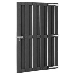 Portillon WPC 100x150 Cm Gris 10 Portillon WPC 100x150 Cm Gris -Mobilier De Jardin portillon wpc 100x150 cm gris 3666722177368 1220710