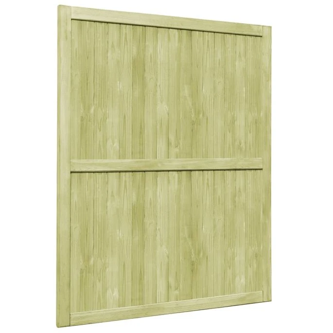 Portillons De Jardin 2 Pcs Bois De Pin Imprégné 300x175 Cm 6 Portillons De Jardin 2 Pcs Bois De Pin Imprégné 300x175 Cm – Image 4