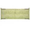 Portillons De Jardin 2 Pcs Bois De Pin Imprégné 400x150 Cm 2 Portillons De Jardin 2 Pcs Bois De Pin Imprégné 400x150 Cm -Mobilier De Jardin portillons de jardin 2 pcs bois de pin impregne 400x150 cm 8718475711056 1303197