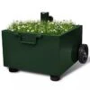 Pot De Plantes Et Support De Parasol D'extérieur 2-en-1 Vert -Mobilier De Jardin pot de plantes et support de parasol d exterieur 2 en 1 vert 3666722186667 1209752