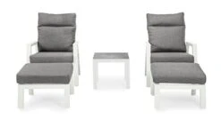 Pouf De Jardin Carré Aluminium Blanc Et Gris Keman L 60 Cm 22 Pouf De Jardin Carré Aluminium Blanc Et Gris Keman L 60 Cm -Mobilier De Jardin pouf de jardin carre aluminium blanc et gris keman l 60 cm 3666722592307 1391475