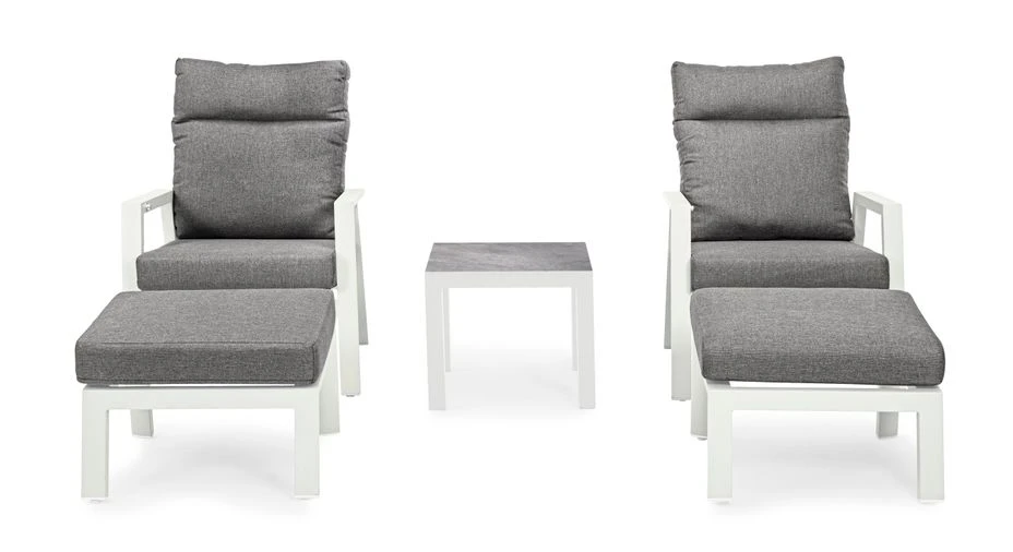 Pouf De Jardin Carré Aluminium Blanc Et Gris Keman L 60 Cm 12 Pouf De Jardin Carré Aluminium Blanc Et Gris Keman L 60 Cm – Image 10