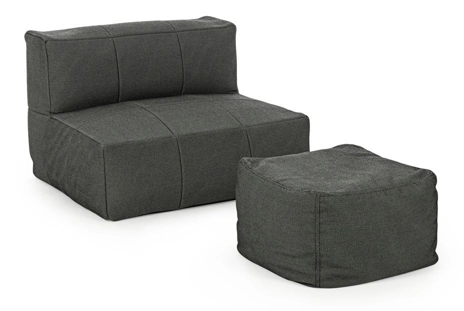 Pouf De Jardin En Aluminium Anthracite Sady 11 Pouf De Jardin En Aluminium Anthracite Sady – Image 9