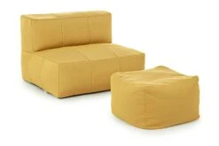Pouf De Jardin En Tissu Olefin Jaune Sady -Mobilier De Jardin pouf de jardin en tissu olefin jaune sady 3666722592277 1391691