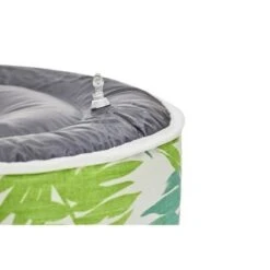 Pouf Gonflable Jardin Bocarnea - Assise 53 Cm - Revetement Spun Polyester 200 Mg - Motif Tropical -Mobilier De Jardin pouf gonflable jardin bocarnea assise 53 cm revetement spun polyester 200 mg motif tropical 3451571021906 516546