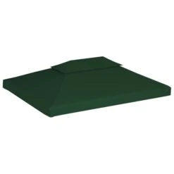 Recouvrement De Remplacement D'auvent 310 G/m² 3 X 4 M Vert -Mobilier De Jardin recouvrement de remplacement d auvent 310 g m 3 x 4 m vert 3666722187473 1208688