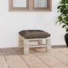 Repose-pied Palette De Jardin Avec Coussin Taupe Bois De Pin 1 Repose-pied Palette De Jardin Avec Coussin Taupe Bois De Pin -Mobilier De Jardin repose pied palette de jardin avec coussin taupe bois de pin 8720286304853 1194696
