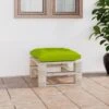 Repose-pied Palette De Jardin Avec Coussin Vert Vif Bois De Pin 1 Repose-pied Palette De Jardin Avec Coussin Vert Vif Bois De Pin -Mobilier De Jardin repose pied palette de jardin avec coussin vert vif bois de pin 8720286304945 1211954