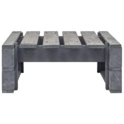 Repose-pied Palette De Jardin Bois Gris -Mobilier De Jardin repose pied palette de jardin bois gris 3666722763356 1217154