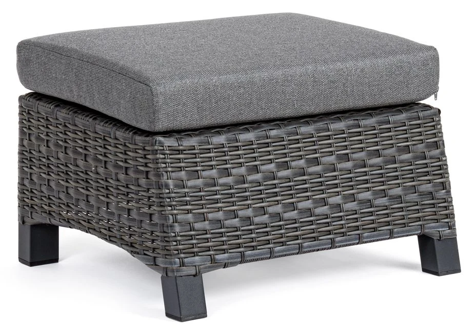 Repose-pieds De Jardin Carré Aluminium Anthracite Ben L 57 Cm 3 Repose-pieds De Jardin Carré Aluminium Anthracite Ben L 57 Cm