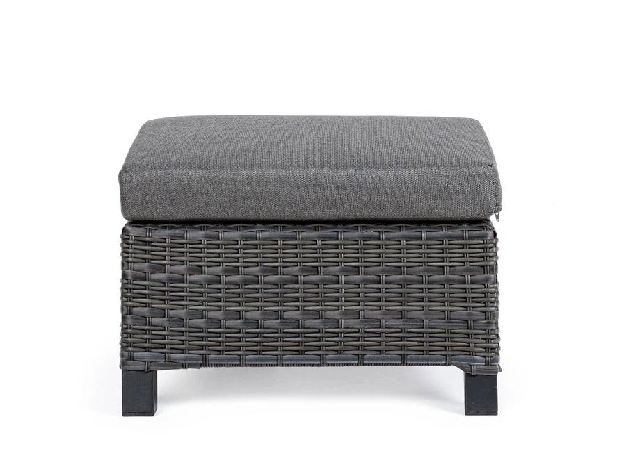 Repose-pieds De Jardin Carré Aluminium Anthracite Ben L 57 Cm 7 Repose-pieds De Jardin Carré Aluminium Anthracite Ben L 57 Cm – Image 5