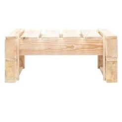 Repose-pieds Palette Pin Massif Clair Farsa -Mobilier De Jardin repose pieds palette pin massif clair 3666722887113 400682