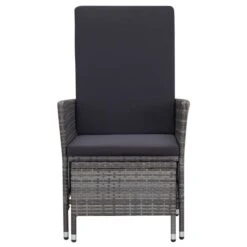 Salon De Jardin 2 Pcs Avec Coussins Résine Tressée Gris 6 -Mobilier De Jardin salon de jardin 2 pcs avec coussins resine tressee gris 3666722364324 935720