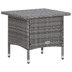 Salon De Jardin 2 Pcs Avec Coussins Résine Tressée Gris 6 -Mobilier De Jardin salon de jardin 2 pcs avec coussins resine tressee gris 3666722364324 935725