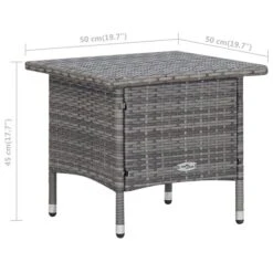 Salon De Jardin 2 Pcs Avec Coussins Résine Tressée Gris 6 -Mobilier De Jardin salon de jardin 2 pcs avec coussins resine tressee gris 3666722364324 935728