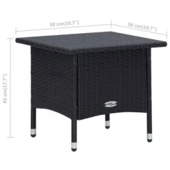 Salon De Jardin 2 Pcs Avec Coussins Résine Tressée Noir 2 -Mobilier De Jardin salon de jardin 2 pcs avec coussins resine tressee noir 3666722364348 935704