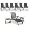 Salon De Jardin 9 Pcs Noir Et Anthracite -Mobilier De Jardin salon de jardin 9 pcs noir et anthracite 3666722615273 1020889