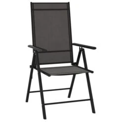 Mobilier De Jardin -Mobilier De Jardin salon de jardin 9 pcs noir et anthracite 3666722615273 1020890