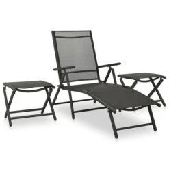 Salon De Jardin 9 Pcs Noir Et Anthracite -Mobilier De Jardin salon de jardin 9 pcs noir et anthracite 3666722615273 1020892