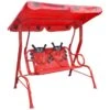 Siège Balançoire Pour Enfants Rouge -Mobilier De Jardin siege balancoire pour enfants rouge 3666722181280 1216922