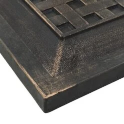 Socle Carré De Parasol Polyrésine 12 Kg Bronze 11 Socle Carré De Parasol Polyrésine 12 Kg Bronze -Mobilier De Jardin socle carre de parasol polyresine 12 kg bronze 3666722180238 1217834