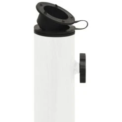 Socle De Parasol Blanc 44x44x31 Cm Fonte 2 -Mobilier De Jardin socle de parasol blanc 44x44x31 cm fonte 3666722124683 1345262