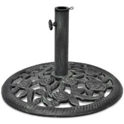 Socle De Parasol En Fonte 12 Kg 48 Cm