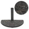 Socle De Parasol En Résine Demi-cercle Bronze 9 Kg -Mobilier De Jardin socle de parasol en resine demi cercle bronze 9 kg 3666722184106 1213017