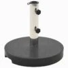 Socle De Parasol Granite 20 Kg Rond Noir 1 Socle De Parasol Granite 20 Kg Rond Noir -Mobilier De Jardin socle de parasol granite 20 kg rond noir 3666722180481 1217573